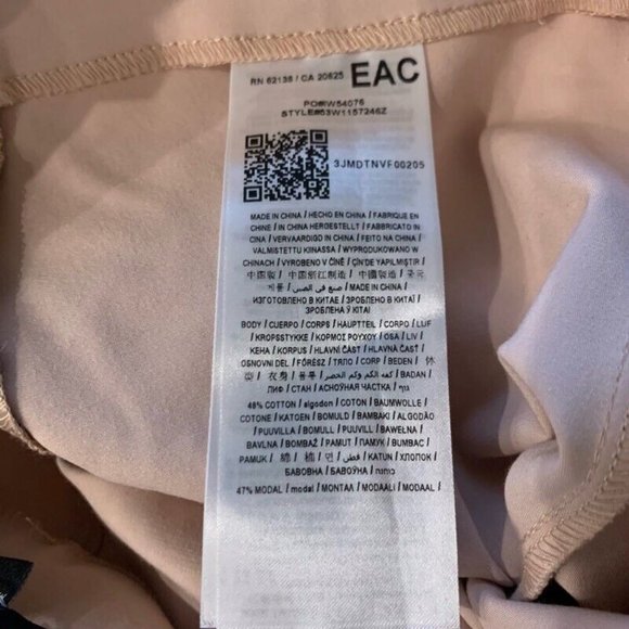 Marciano Cropped Candi Pant Size 0 Pink MSRP $148 - Picture 4 of 5